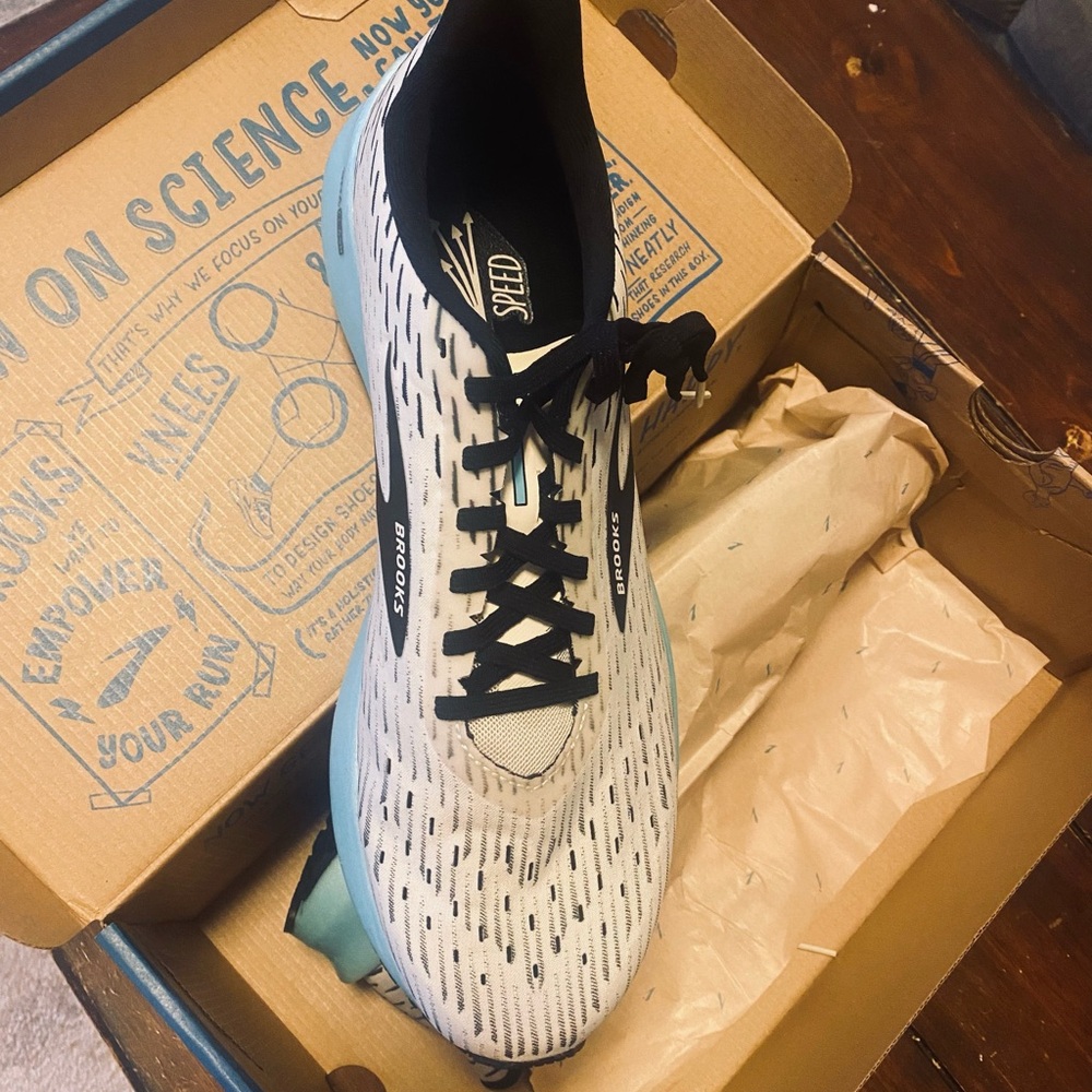 Brooks Hyperion Tempo Men's Athletic Shoes - Blue - Picture 4 of 4